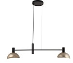 Lampa wisząca metalowa czarno-złota ARTIS 2 40566