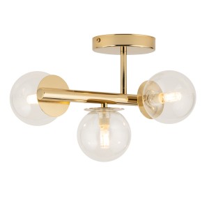 Lampa sufitowa AVOLA złoty 3xG9 /  40802