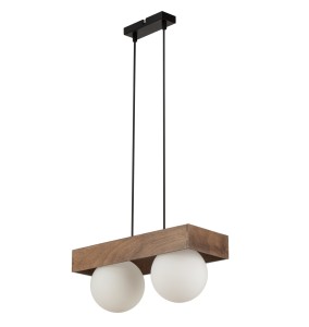 Lampa wisząca boho z kulistymi kloszami BLOOM 2 33664