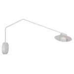 Lampa CHARLIE kinkiet szary beż 41297