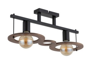 Plafon boho czarno-brązowy COFFEE 2 plafon 32487