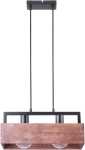 Lampa wisząca sklejka loft brąz DAKOTA 2 31748