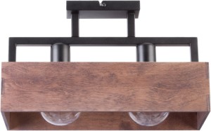 Plafon sklejka loft brąz DAKOTA 2 31742