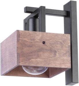 Kinkiet sklejka loft brąz DAKOTA 31752