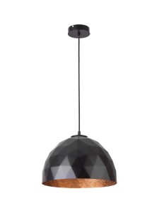 Lampa wisząca DIAMENT czarno-miedziany M  31372