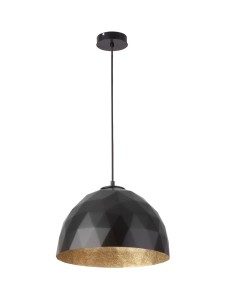 Lampa wisząca DIAMENT czarno-złoty M  31371