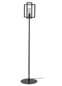 Lampa podłogowa industrialna czarna EDEN 50254