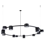 Lampa wisząca KODO 12xGX53 czarny 41339