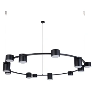 Lampa wisząca KODO 12xGX53 czarny 41339