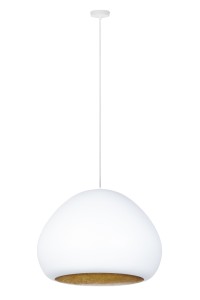 Lampa wisząca Lava biały/złoty 41076