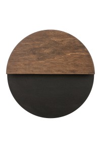 Kinkiet LUNA S czarny/brąz 40860