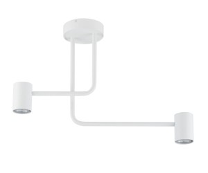 Lampa sufitowa nowoczesna biała LUIS 2 33419