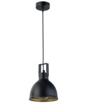 Lampa wisząca loftowa czarno-złota MARS 1 32256