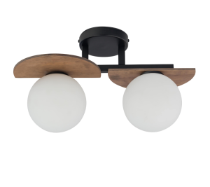 Plafon boho szklane klosze MIRROR 2 33301