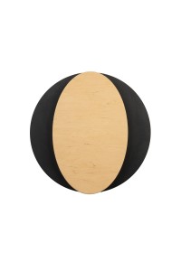OVO kinkiet czarny/brzoza 40872