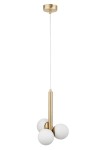 Lampa wisząca kule PERLA LUX 3 Biały 40779