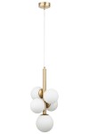Lampa wisząca kule PERLA LUX 5 Biały 40786