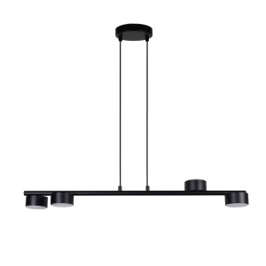 Lampa wisząca PUNTO 4 czarny 40821