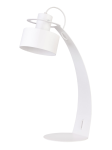 Lampka stołowa loft biała  RIF 50064