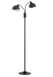 Lampa podłogowa podwójna czarno-biała ROY 50328