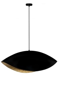 Lampa wisząca SONA czarny/złoty 41097