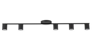 Plafon spot czarny SKY 5  /  33439