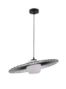 Lampa wisząca druciana czarna SOL 32038