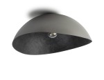 Plafon z żywicy srebrny-czarny Solaris M 40626