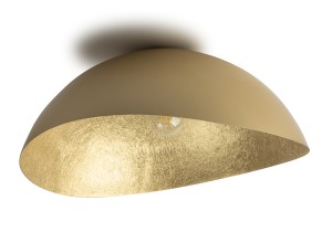 Plafon z żywicy złoty Solaris L 40592