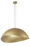 Lampa wisząca z żywicy złota Solaris M 40594