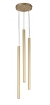 Lampa wisząca złota SOPEL 3 koło 33624