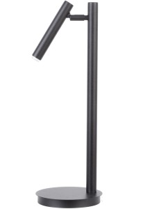 Lampka nocna minimalistyczna czarna Sopel 50195