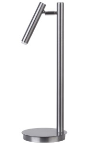 Lampka nocna minimalistyczna srebrna  Sopel 50194