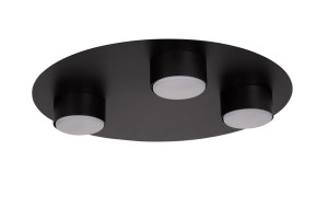 Plafon STAR 3 plafon czarny 40910