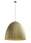 Lampa wisząca duży klosz złota  TELMA 70 32300