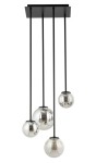 Lampa sufitowa kulki szary TULIA 4 długi 33502