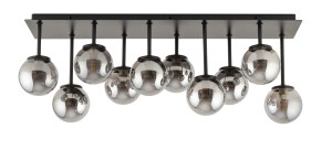 Lampa sufitowa kulki szary TULIA 10 krótki 33492