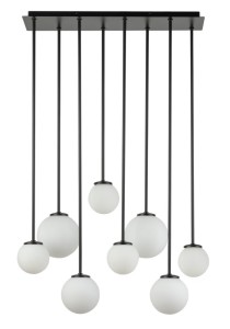 Lampa sufitowa kulki biały TULIA 8 długi 33495