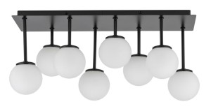 Lampa sufitowa kulki biały  TULIA 8 krótki 33497