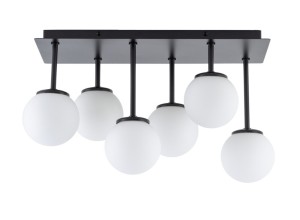 Lampa sufitowa kulki biały  TULIA 6 krótki 33501