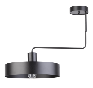 Lampa sufitowa na wysięgniku czarna VASCO 1 31549