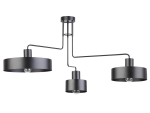 Lampa sufitowa na wysięgniku czarna  VASCO 3 31553