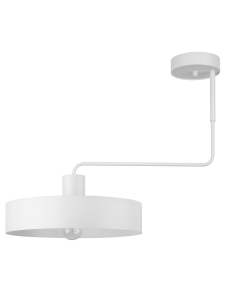 Lampa sufitowa na wysięgniku biała VASCO 1 31550