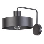 Lampa kinkiet na wysięgniku czarny  VASCO 31555