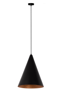 Lampa wisząca Vesuvio czarny/miedziany S 41041