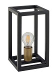 Lampka nocna loftowa czarno-złota VIGO 50247