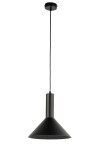 Lampa wisząca VITRUM stożek czarny 40810