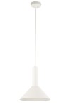 Lampa wisząca VITRUM stożek biały 40814