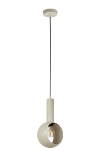 Lampa wisząca VITRUM oczko szary beż 41105