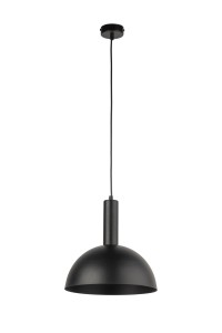 Lampa wisząca VITRUM kopuła M czarny 40809